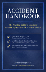 Accident Handbook parker layrisson personal injury lawyer ponchatoula la